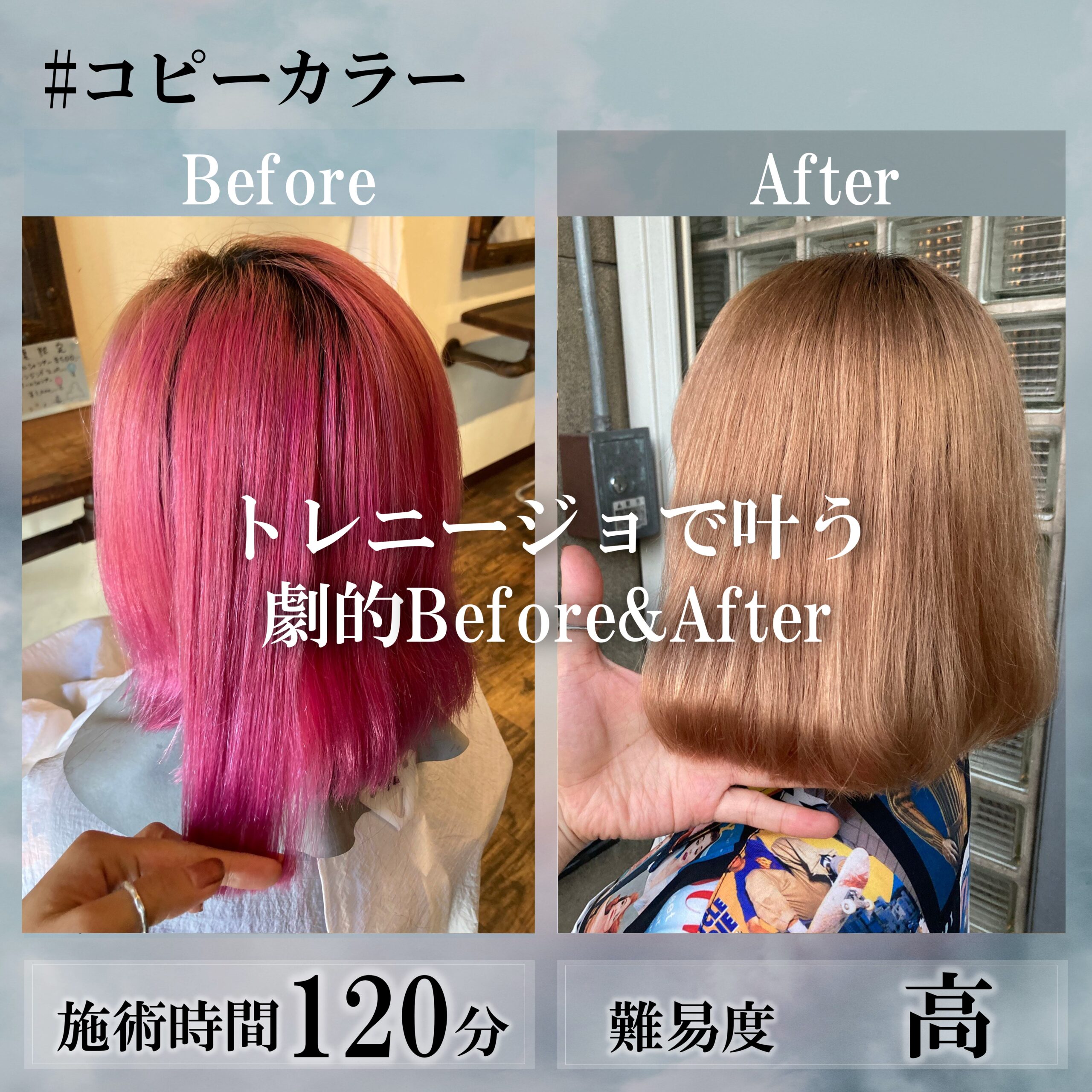 トレニージョで叶う劇的Before&After